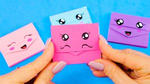 Мини Блокнот из одного листа бумаги. Оригами канцелярия в школу.