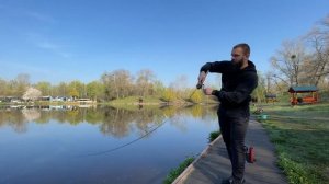 Ловля форели на платнике! На что я ловлю прудовую форель