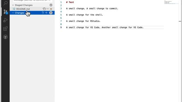 Skill 3: Commit a change: VS Code смотреть онлайн