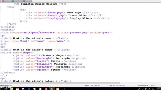 Website With PHP SQL CSS Part5 смотреть онлайн