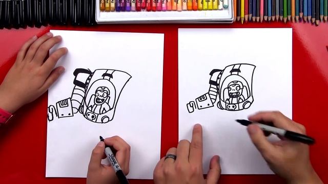 How To Draw Z Mech From Plants vs Zombies смотреть онлайн