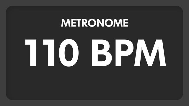 110 BPM Metronome смотреть онлайн