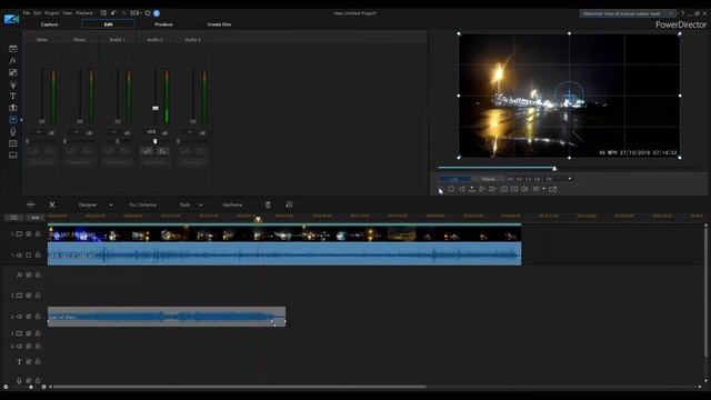 Fade in or fade out audio in powerdirector 17 tutorial смотреть онлайн