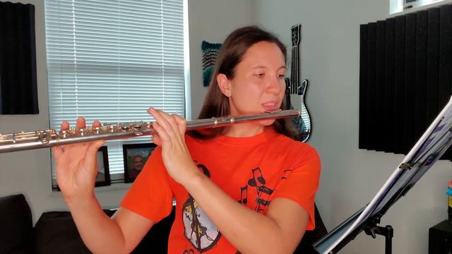 Flute Practice With Me | Rubank Elementary Method For Flute | Lesson 6 смотреть онлайн