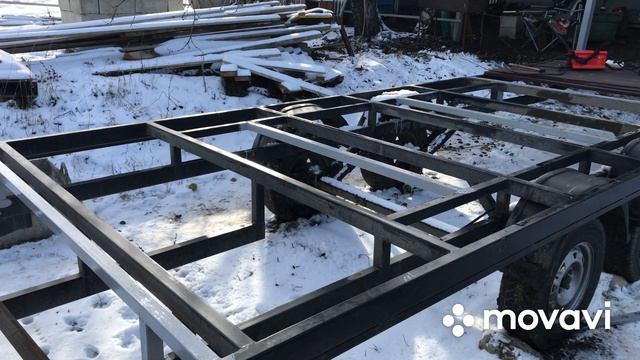 Прицеп для перевозки пчёл. смотреть онлайн