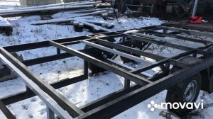 Прицеп для перевозки пчёл.