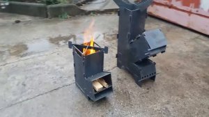 Печка-ракета, КРОХА.