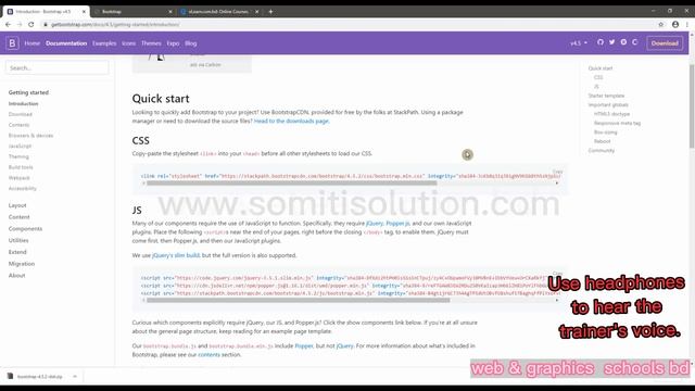 What is Bootstrap & Use CDN in Bootstrap смотреть онлайн