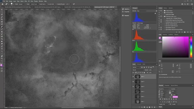 RGB Processing in PhotoShop смотреть онлайн
