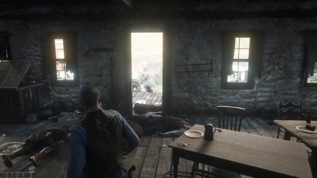 Red Dead Redemption 2 PC 60FPS - Saloon Fights Vol.24 (Euphoria Physics) смотреть онлайн
