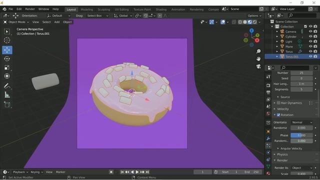 Blender Урок 1 I Пончик 3D смотреть онлайн