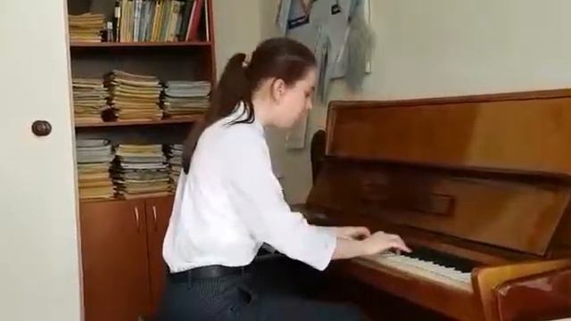 В.А.Моцарт, "Соната до минор", кехель 457. Исполн.Чугунова А. смотреть онлайн