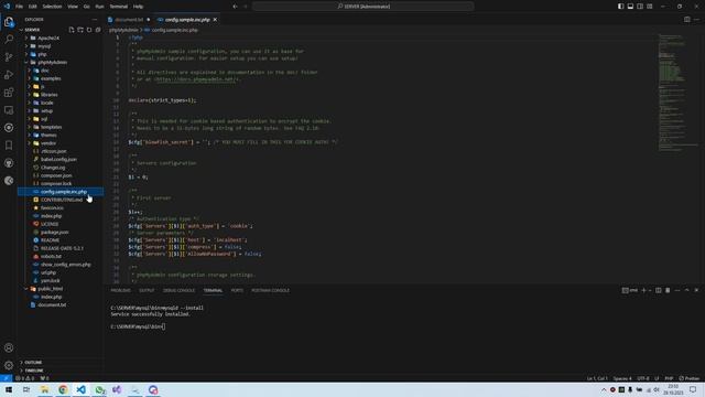 Windows Apache Server Mysql ve Phpmyadmin Kurulumu смотреть онлайн