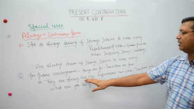 Present Continuous Tense & Verb+ing or To+Verb смотреть онлайн