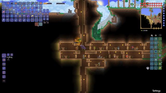 Terraria Death Mode Playthrough | Ep 6: Slimy Struggle смотреть онлайн