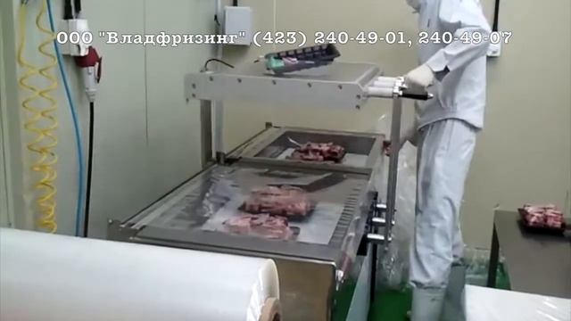 Двухкамерный вакуумный упаковщик SVD-2000VF (ООО "Владфризинг") смотреть онлайн