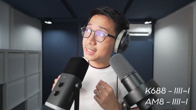 Fifine K688 Vs Fifine AM8 - Microphone Duel! (Fifine K688 Vs AM8, Fifine AM8 Vs K688)