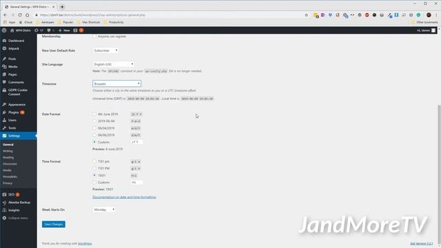 WordPress, 2FA and Timezone Settings смотреть онлайн