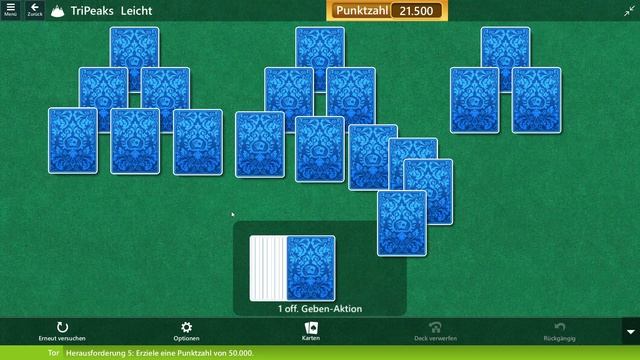 Two Game Tango Mini - TriPeaks Easy #5 | Goal: Earn a score of 50,000 | Aug 10, 2020 смотреть онлайн