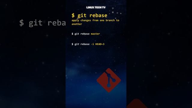 18. git tutorial | git rebase command | master git @LinuxTechTV pro Git смотреть онлайн