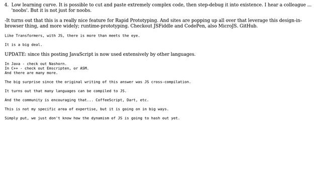 Why is Javascript used in MongoDB and CouchDB instead of other languages such as Java, C++? смотреть онлайн