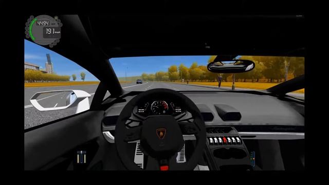 City car driving 1.5.4 Lamborghini Huracan fast driving смотреть онлайн