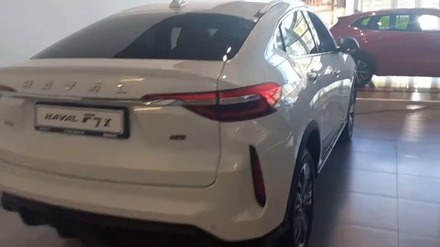 Haval F7x Белый Premium смотреть онлайн