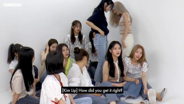 Kpop Girl Group LOONA Competes to Win Best Actor! | Cosmopolitan смотреть онлайн