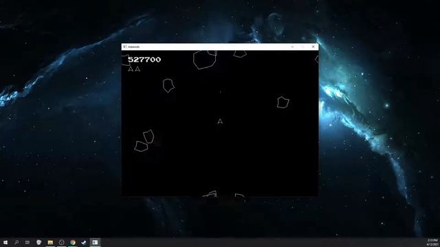 Asteroids Game in C++ and SDL смотреть онлайн