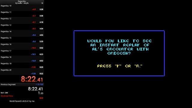 Paganitzu Speedrun 8 minutes 22 seconds смотреть онлайн