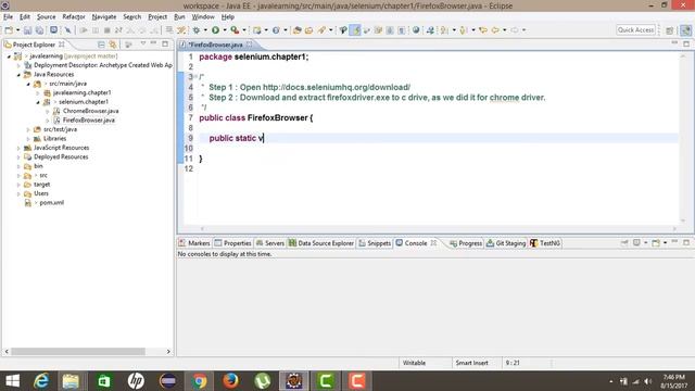 Open Firefox Browser through selenium смотреть онлайн