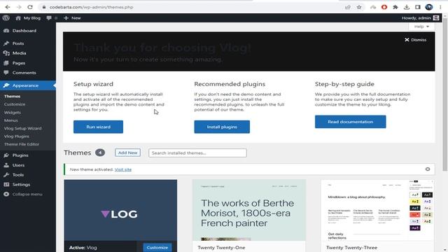 How to Install Vlog - Video Blog & Podcast WordPress Theme смотреть онлайн