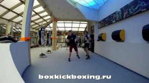 тренировка № 9 отработка в парах  защита плечом, подставки, прямые удары  школа бокса от а  до я