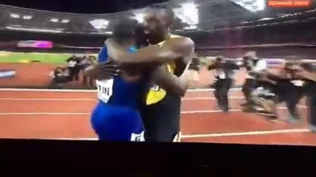 Джастин Гатлин сделал Усэйна Болта на 100 метровке смотреть онлайн