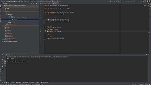 Functional Programming With Kotlin Bootcamp – Kotlin Language Basics смотреть онлайн