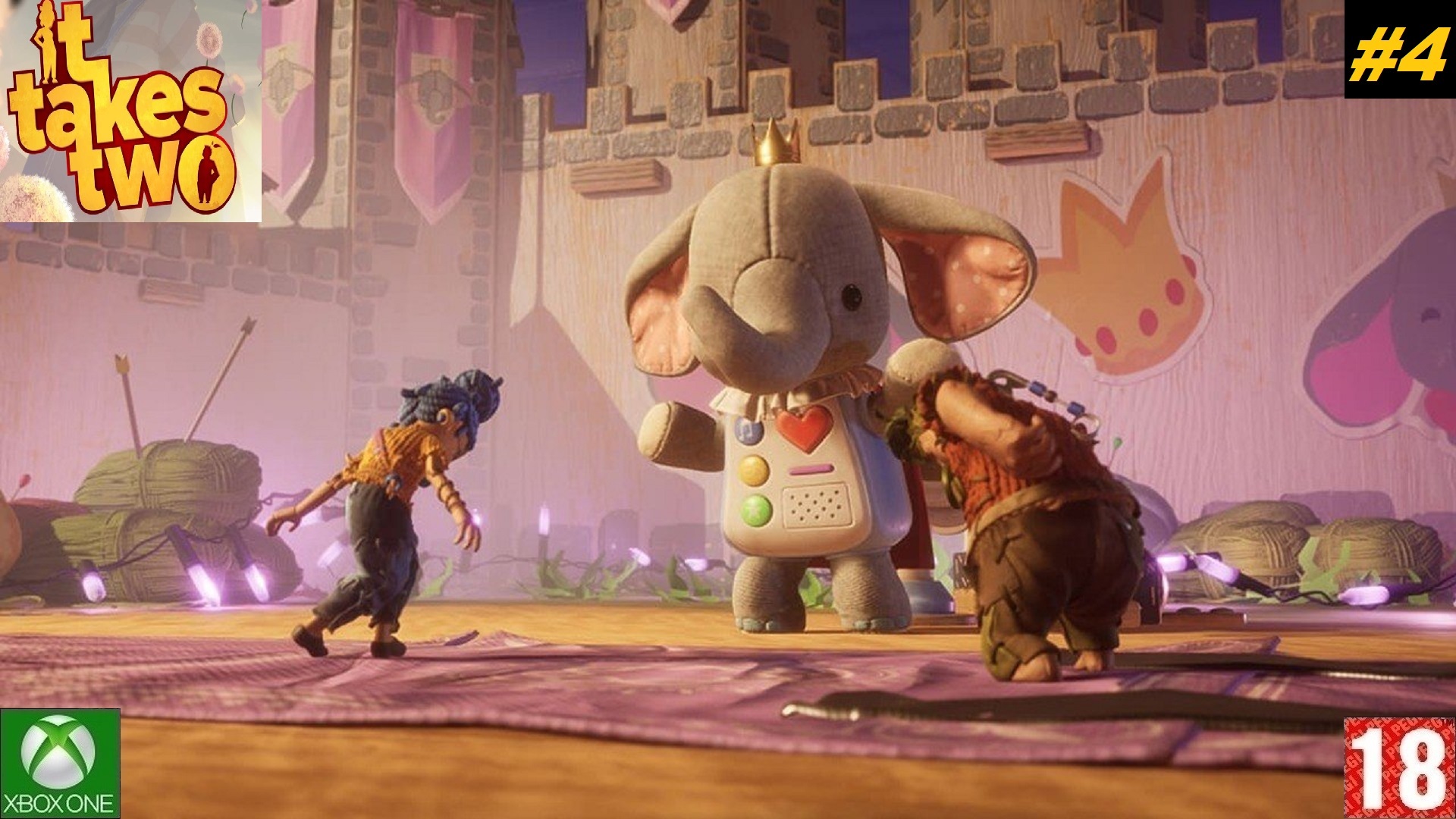 It Takes Two (Xbox One) - Прохождение #4. (без комментариев)