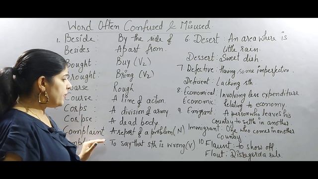 Words Often Confused and Misused|| Vocabulary words || Same with different meanings|| смотреть онлайн