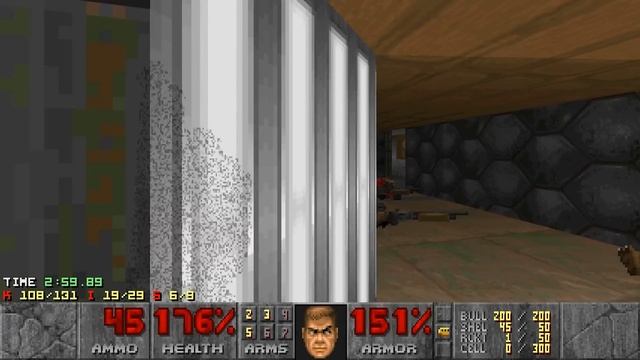 Doom - E1M5: Phobos Lab (Nightmare! 100% Secrets + Items) смотреть онлайн