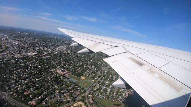 Stunning JFK Views I Lufthansa Boeing 747-8 Majestic Summer Departure From New York JFK I 4K60