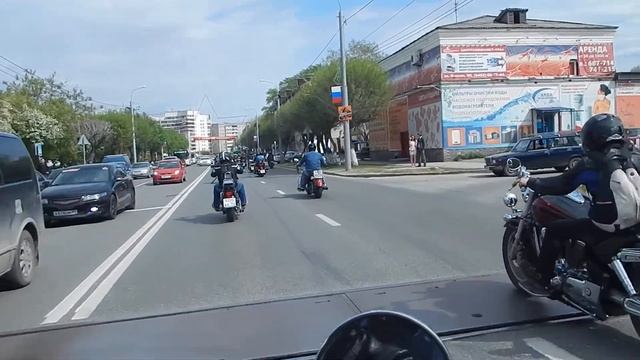 Мотопробег, Тюмень 2015 смотреть онлайн