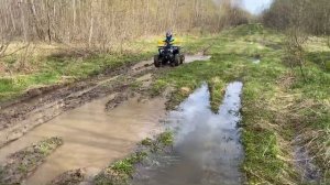 На Авантисе 125 по грязи или на что способен детский квадроцикл