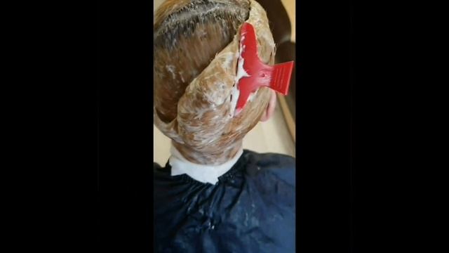 Кислотная смывка окрашивание волос смотреть онлайн