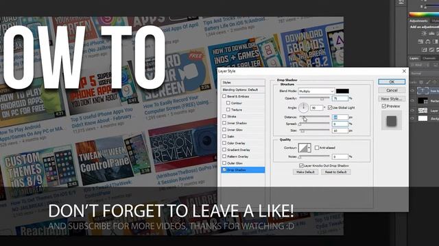 How To Make YouTube Thumbnails In Photoshop 2016! смотреть онлайн