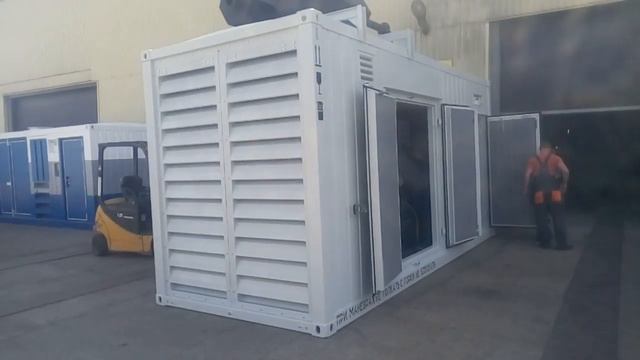 Пробный запуск ДГУ 500 кВт на производстве смотреть онлайн