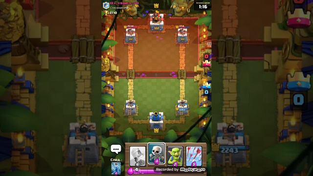 Игра разными колодоми | Clash Royale #1 смотреть онлайн