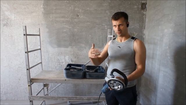 Зачистка стен от шпатлевки ЛУЧШИЙ СПОСОБ | Как снять старую краску смотреть онлайн