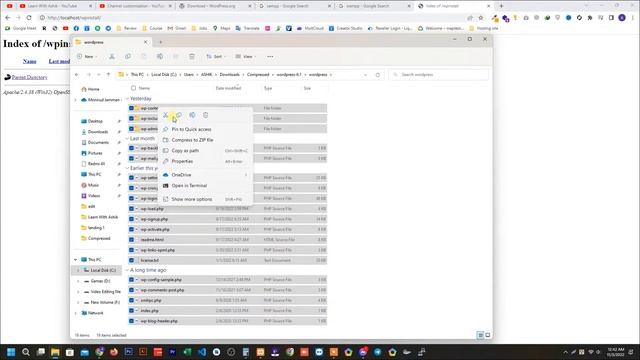 Install WordPress on Localhost - Step By Step (Update 2022) смотреть онлайн