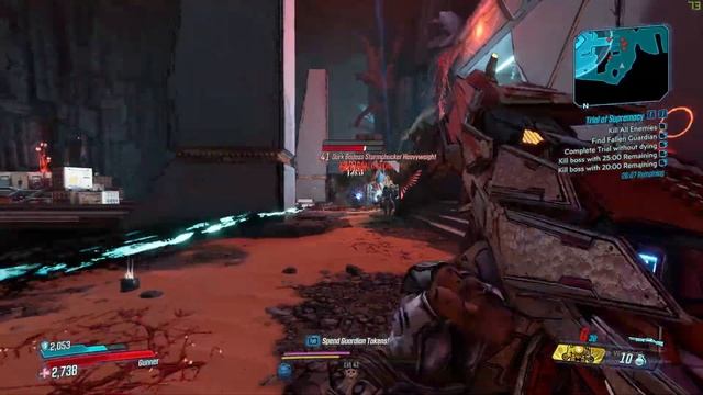 Borderlands 3: The proving grounds level 40 mayhem 1 run with The Butcher + Demo women Moze смотреть онлайн
