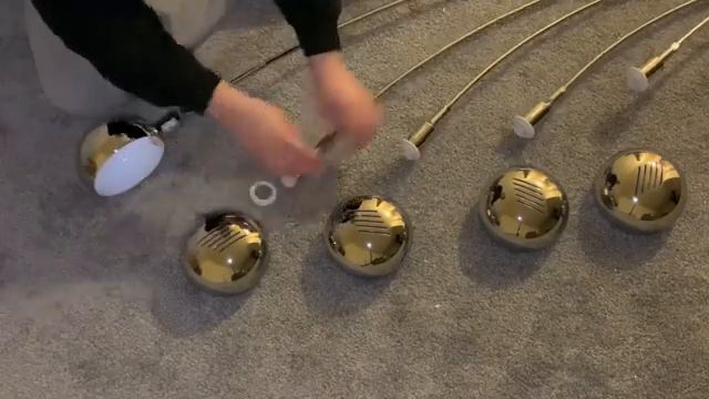 UNBOXING AND ASSEMBLING ASHLEY FURNITURE MARBLE FLOOR LAMP смотреть онлайн