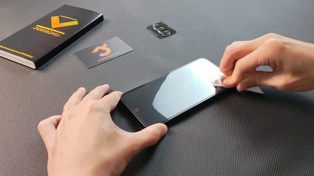 Samsung Galaxy A54 Screen Protector Installation смотреть онлайн